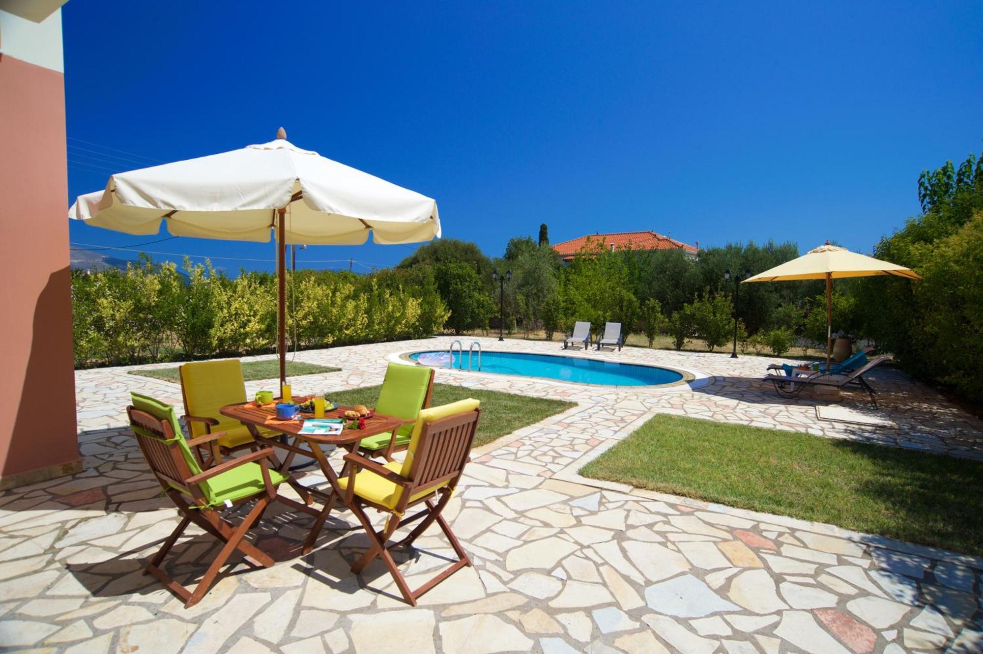 Iliachtides Villas Karavomylos Bilik gambar